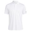 Adidas Gents Core Performance Primegreen Polo Shirt White