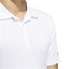 Adidas Gents Core Performance Primegreen Polo Shirt White