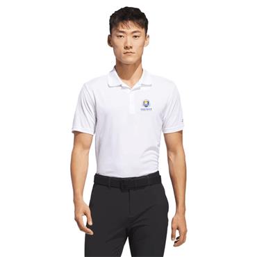 Adidas Gents Core Performance Primegreen Ryder Cup 2027 Polo Shirt White