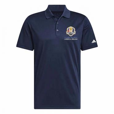 adidas Gents Core Performance Primegreen Ryder Cup 2027 Polo Shirt Collegiate Navy