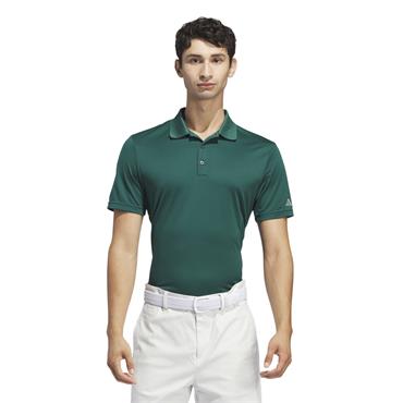 adidas Gents Core Performance Primegreen Polo Shirt Collegiate Green