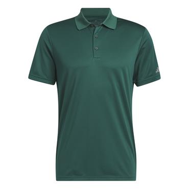 adidas Gents Core Performance Primegreen Polo Shirt Collegiate Green