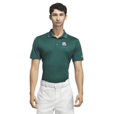 adidas Gents Core Performance Primegreen Ryder Cup Edition Polo Shirt Collegiate Green