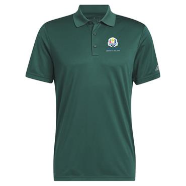 adidas Gents Core Performance Primegreen Ryder Cup Edition Polo Shirt Collegiate Green