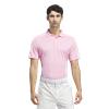 Adidas Gents Core Performance Primegreen Polo Shirt Light Pink