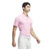 Adidas Gents Core Performance Primegreen Polo Shirt Light Pink