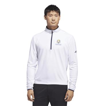 adidas Gents Lightweight ½ Zip Ryder Cup 2027 Top White
