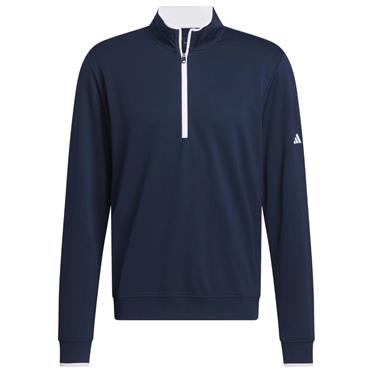 adidas Gents Lightweight ½ Zip Top Collegiate Navy