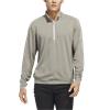 adidas Gents Lightweight Half-Zip Top Silver Pebble