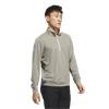 adidas Gents Lightweight Half-Zip Top Silver Pebble