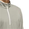 adidas Gents Lightweight Half-Zip Top Silver Pebble