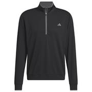 adidas Gents Core Lightweight ½ Zip Top Black