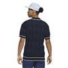 adidas Golf Originals Gents Argyle Knit Polo Shirt Night Indigo