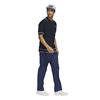 adidas Golf Originals Gents Argyle Knit Polo Shirt Night Indigo