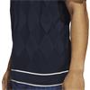 adidas Golf Originals Gents Argyle Knit Polo Shirt Night Indigo