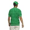 adidas Golf Originals Gents Argyle Knit Polo Shirt	Green