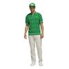 adidas Golf Originals Gents Argyle Knit Polo Shirt	Green