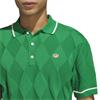 adidas Golf Originals Gents Argyle Knit Polo Shirt	Green