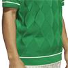 adidas Golf Originals Gents Argyle Knit Polo Shirt	Green