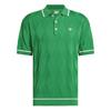 adidas Golf Originals Gents Argyle Knit Polo Shirt	Green