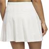 Ladies Pleated Skort Chalk White