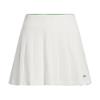 Ladies Pleated Skort Chalk White