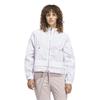 adidas Ladies Beyond Full-Zip Hooded Jacket White
