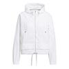 adidas Ladies Beyond Full-Zip Hooded Jacket White