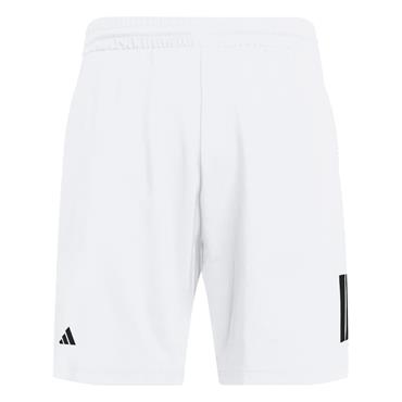 adidas Gents Club Climacool 3-Stripes Shorts White