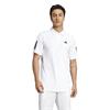 adidas Gents Club 3-Stripes Polo Shirt White