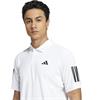 adidas Gents Club 3-Stripes Polo Shirt White