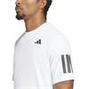 adidas Gents Club Climacool 3-Stripes T-Shirt White