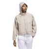 adidas Ladies Beyond Full-Zip Hooded Jacket Wonder Taupe