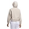 adidas Ladies Beyond Full-Zip Hooded Jacket Wonder Taupe