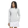 adidas Ladies Ultimate365 Emboss Hoodie Wonder Silver