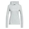 adidas Ladies Ultimate365 Emboss Hoodie Wonder Silver