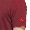 adidas Gents Ultimate365 Mini Bunker Polo Shirt Aurora Ruby