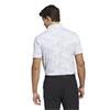 adidas Gents Ultimate365 Speed Stripe Polo Shirt White - Silver Green