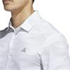 adidas Gents Ultimate365 Speed Stripe Polo Shirt White - Silver Green