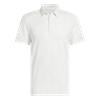 adidas Gents Ultimate365 Micro Texture Polo Shirt White