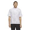 adidas Gents Go-to DWR Short Sleeve Half-Zip Pullover White