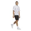 adidas Gents Go-to DWR Short Sleeve Half-Zip Pullover White