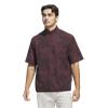 adidas Gents Go-to DWR Short Sleeve Half-Zip Pullover Aurora Ruby