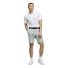 adidas Gents Ultimate365 Printed Golf Shorts Wonder Silver