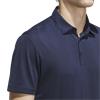 Adidas Gents Ultimate365 Micro Texture Polo Shirt Collegiate Navy