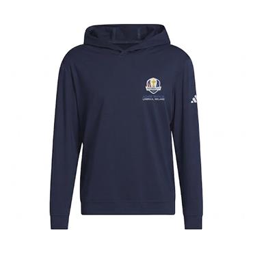 adidas Gents Ultimate365 Elevated Ryder Cup 2027 Pullover Hoodie Collegiate Navy