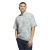 adidas Gents Go-to DWR Short Sleeve Half-Zip Pullover Wonder Silver