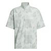 adidas Gents Go-to DWR Short Sleeve Half-Zip Pullover Wonder Silver