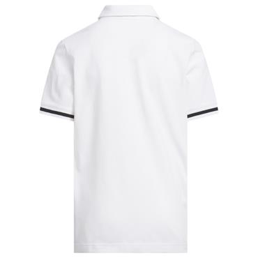 adidas Junior - Boys Piqué Club Polo Shirt White
