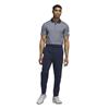 adidas Gents Beyond Textured Polo Shirt Navy